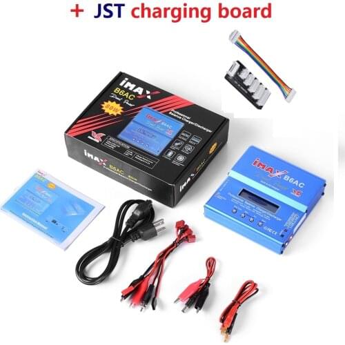 B6AC 80W Balance Charger /Discharger for 2S/3S/4S/5S/6S Lipo 1~15cell Ni-MH Battery+EU/US Plug