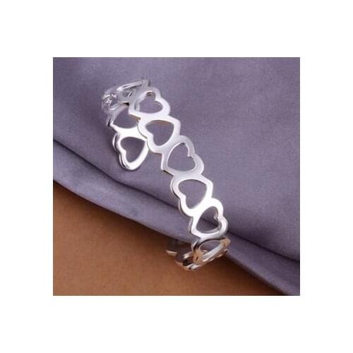 B191 free shipping sterling bangle bracelet, fashion jewelry Bangle /airaizya altajdaa silver color