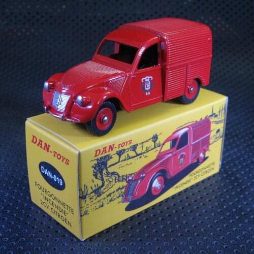 DAN TOYS 1:43 Citro en 2CV Classic2 antique models boutique alloy car toys for children kids toys Original box