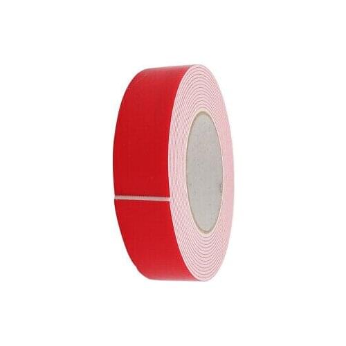 35mm Width 2mm Thickness Dual-Sided Adhesive Shockproof Sponge Foam Tape 5M