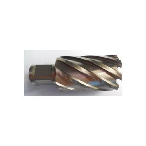 TCT Annular Cutter Cutting Depth 35mm Diameter 26-35mm With Weldon Shank HSS High Speed Steel Hollow Core Drill