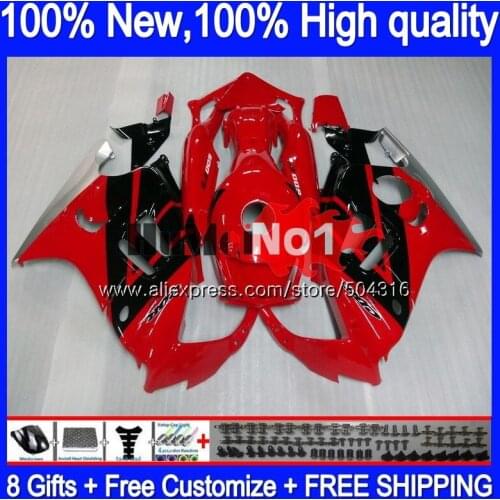 Body+Tank For HONDA CBR600 F2 FS 1991 1992 1993 1994 1MC.130 CBR 600F2 600 F2 CBR600FS CBR600F2 91 92 93 94 Fairing Red White