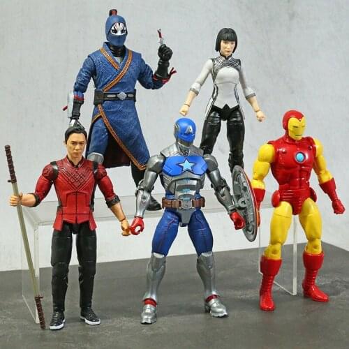 The Original Marvel Legends Shang Chi Marvel Legends Action Figures Mr. Hyde Series Wenwu Death Dealer Toy 5pcs/set