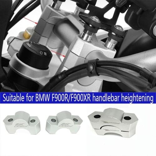 Suitable for BMW F900R/F900XR/F750GS/F850GS/ADV modified aluminum alloy handlebar faucet heightened handlebar heightened seat