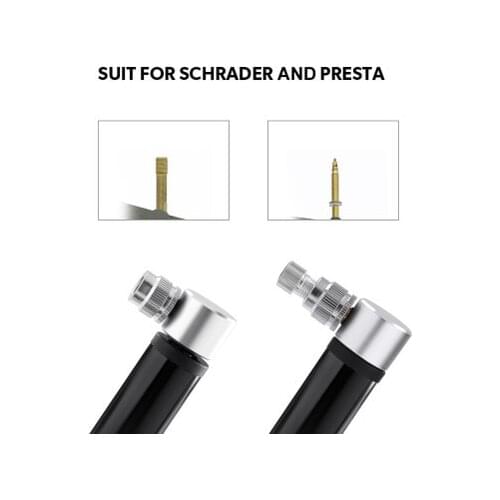 Portable Mini Bike Bicycle Cycling Air Pump Tire Inflator Manual Pump Outdoor Bicycle mini manual aluminum pump Bicycle Pump