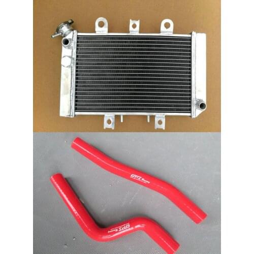 Aluminum Radiator + Silicone Hose For ATV Polaris Predator 500 500LE 2003-2007 2006 2005 2004 NEW performance 03 04 05 06 07