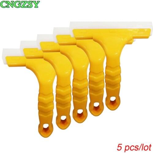 5pcs Window Water Wiper Glass Mirror Cleaner Car Windshield Washing Household Brush Advertising Bubble Free Handle Scraper 5B03