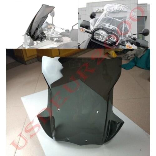 4mm Touring Smoke Tinted Windshield Windscreen For BMW R1200GS ADV Adventure 2004 2005 2006 2007 2008 2009 2010 2011 2012 04-12