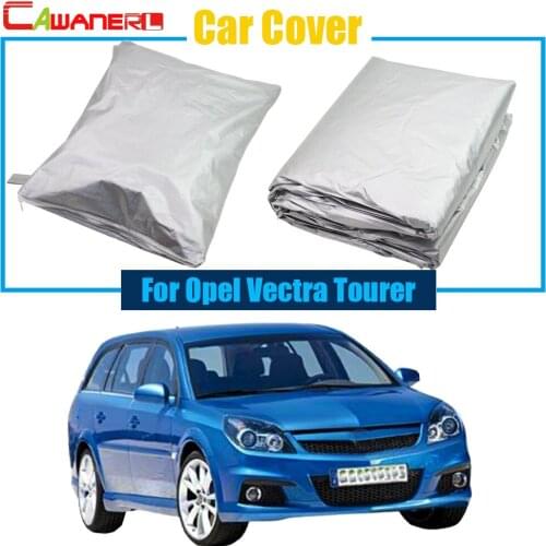 Cawanerl Outdoor Car Cover UV Anti Dust Rain Snow Sun Resistant Protection Cover For Opel Vectra Tourer