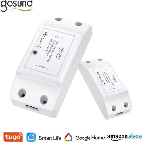 Smart Home WiFi DIY Smart Switch Voice Timer Schedule Power Switches Tuya/ Smart Life Remote Control Work With Alexa Google Home