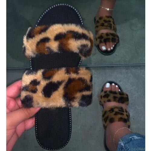 Winter Plush Woman Home Flat Slippers Women Shoes Couple shoes Female Casual Warm Indoor Platform Ladies Slippers