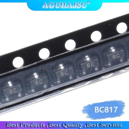 100pcs BC817-40 SOT23 BC817 SOT 6C NPN general purpose transistor new and original