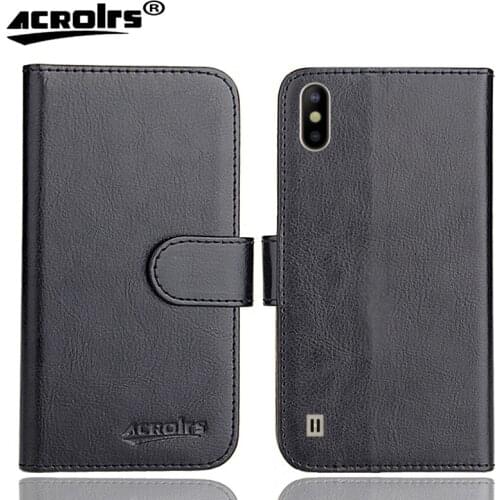 Tecno POP 2S Case 5.5" 6 Colors Flip Soft Leather Crazy Horse Phone Cover Stand Funstion Cases Credit Card Wallet