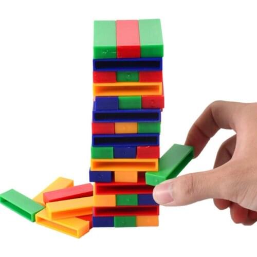 Childrens Pumping Toy Party Board Game Puzzle Parent-child Interaction DIY Gift Jenga Building Blocks Toys