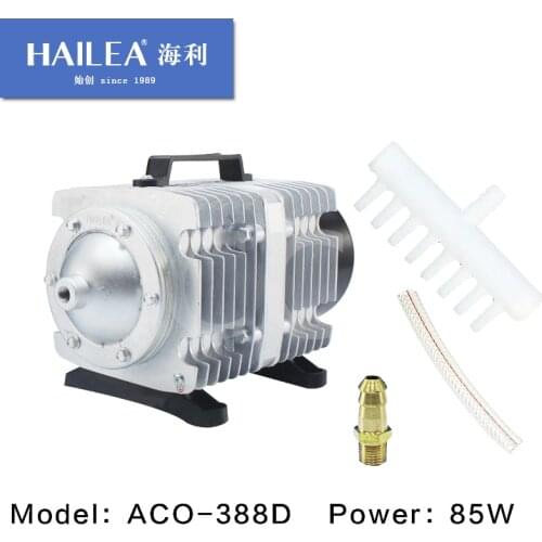 HAILEA ACO-388D 85W Electrical Magnetic Aquarium Air Compressor,Household portable silent pump,Silent air compressor