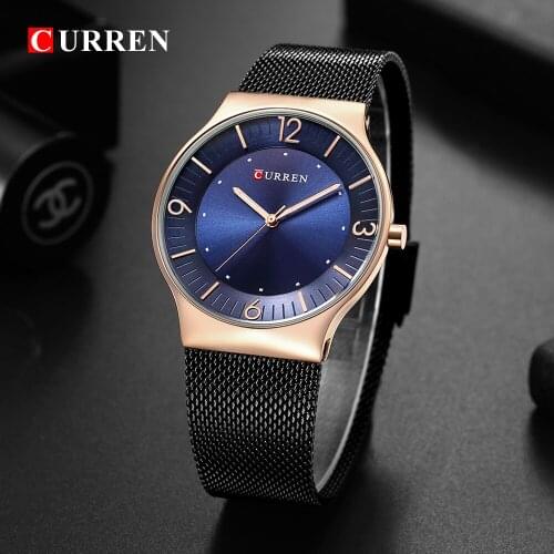 CURRENB rand Luxury Men Waterproof Stainless Steel Business Quartz Watches Mens Sport Casual Wrist Watch Male Clock reloj