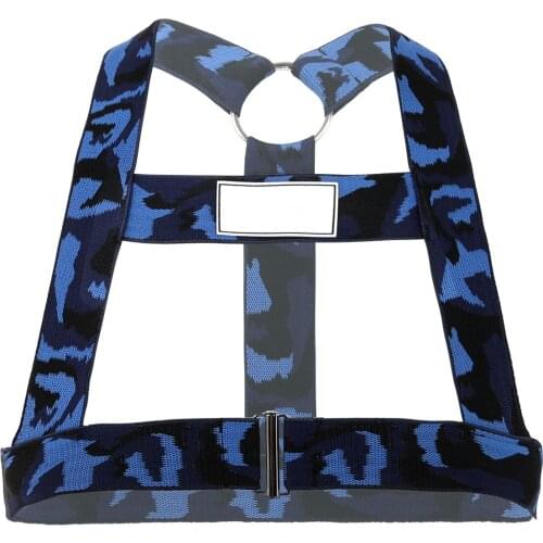 Mens Sexy Hollew Out Crop Top Sex Gay Body Chest Harness Belt Muscles Protector Straps Restraints Cage Night Club Dance Costume