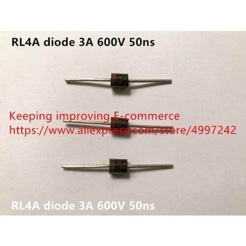 Original new 100% RL4A diode 3A 600V 50ns (Inductor)