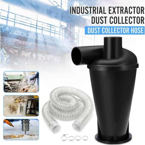 Industrial Extractor Dust Collector Cyclone SN50T3 Woodworking Vacuum Cleaner Filter Dust Separation Catcher Turbo With Flange