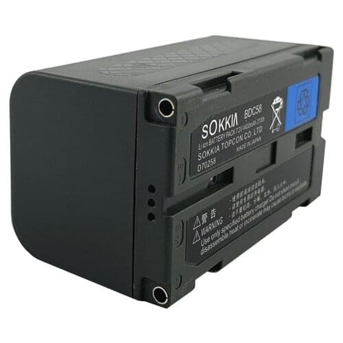 2020 brand new Sokkia BDC58 survey Battery 7.4V 5200mAh For Sokkia total station GPS instrument
