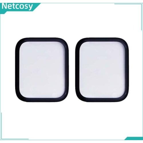 Netcosy LCD Front Outer Glass Lens Cover Replacement Parts For Apple Watch Series S4 S5 40mm 44mm