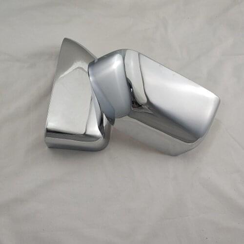 High-quality 2PCS ABS Chrome plateddoor Rearview door mirror covers For Ford F-250 F-350 2017 2018 2019 Car accessories