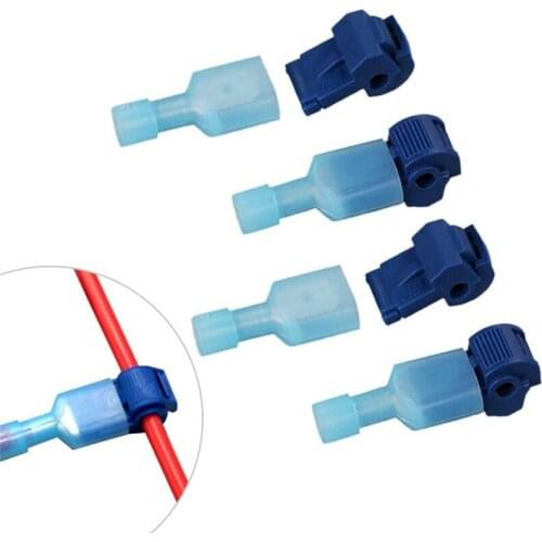 20/60 X Quick Electrical Cable Connectors Snap Splice Lock T Tap WireTerminal Joint Crimp Cable Waterproof Electric Connector