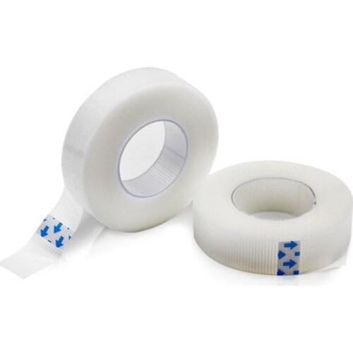 6 Rolls/Pack Medical Adhesive Tape eyelash eyelash glue non-woven PE tape Eyelash Patch under eye pads lash extension tools