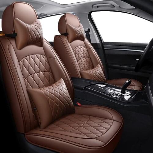 High quality Leather car seat cover For jeep grand cherokee wk2 1999 2004 wrangler compass renegade accessories