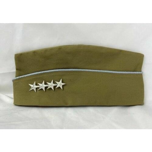 Ww2 Us Army Infantry Uniform Garrison Cap Officer 4 Star General Rank Insignia armyshop2008