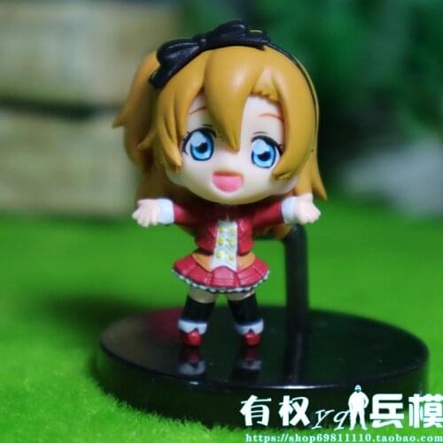 LoveLive Gashapon Toys Honoka Kousaka Kotori Minami Nozomi Tojo Ellie Maki Nishikino Cute Action Figure Ornaments Phone Charms