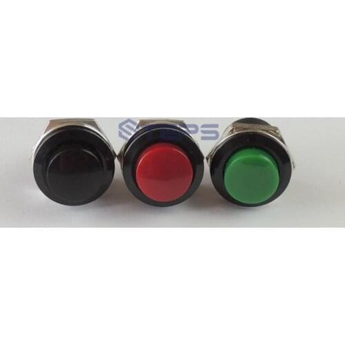Free shipping 3pcs/lot Power Self-reset point move button switch 3A 1NO R13-5071 16mm