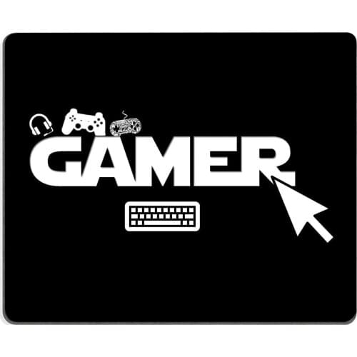 Mouse Pad, Gamer Mouse Pad, Personalized Waterproof Mousepad Rectangle Customized Mouse Pads with Designs, Non-Slip