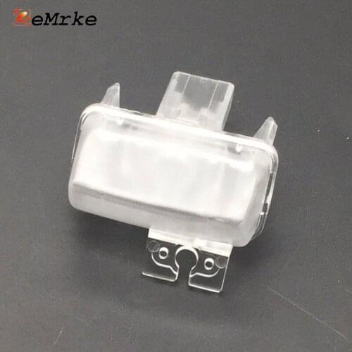 EEMRKE Car Rear View Camera Bracket for Toyota Verso / Ractis 2011-2016 License Plate Lights Housing Mount