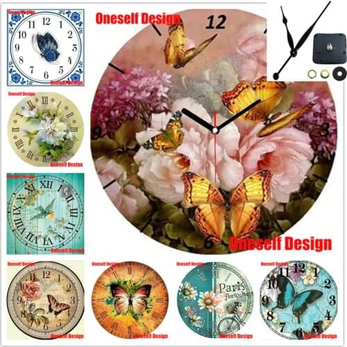 DIY 5D Diamond embroidery Full Set Animal Bird Clock 5D diamond mosaic Sale Tree Diy Diamond Painting Full Square Wall Sticker