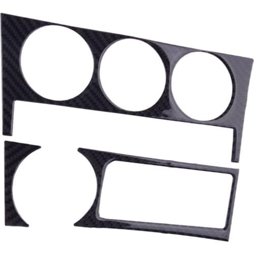 Car Carbon Fiber Console Switch Panel Trims Covers Stickers LHD Fit For Toyota GT86 Scion FR-S Subaru BRZ 2012-2015 2016 2017