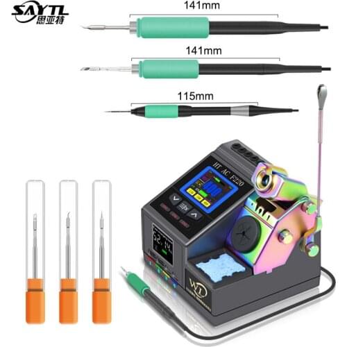 WL T210/T115/T245 Nano Soldering Station Rapid temperature rise With 3 soldering iron tips For Integrated Circuit Welding Repair