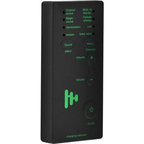 Portable Wireless 7 Multi Voice Changer Microphone Disguiser Male Female Girl Robot For PC Phone EM88