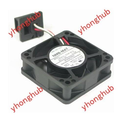 NMB-MAT 2408VL-S5W-B79 BE1 Server Cooling Fan DC 24V 0.15A 60x60x20mm