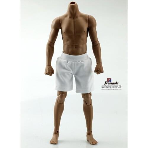 In stock 1/6 trend soldier clothing accessories sports shorts black and white two colors