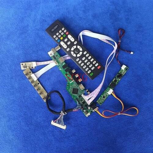 1920*1080 WLED LVDS 30-Pin Analog KIT Display drive board Fit LM215WF3-SLA1/SLC1/SLD1/SLE1/SLG1/SLK1 HDMI-compatible VGA USB AV