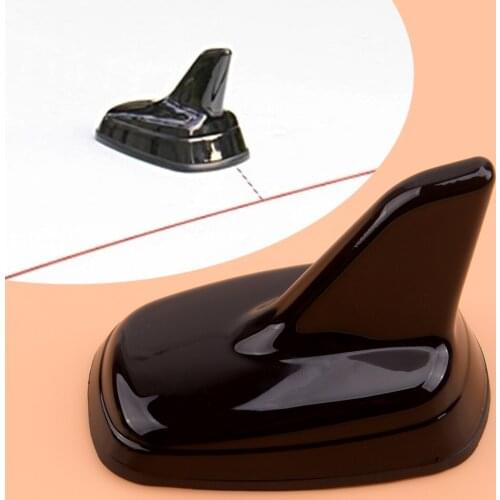 Auto Exterior Black Roof Decoration Shark Fin Antenna Aerials Sticker Decoration Fit For VW Golf 7 VII GTI GTD R MK7 2013-2019
