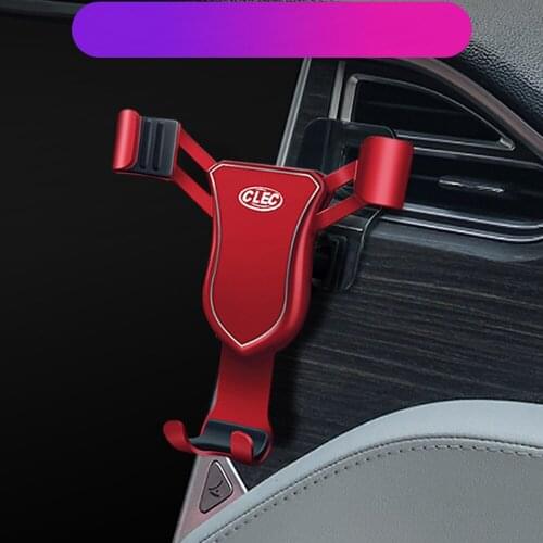 Car Air Vent Mount Phone Holder Mobile Phone Adjustable Cradle Smartphone Stand for Tesla Model X 2016-2020 / Model S 2012-2020