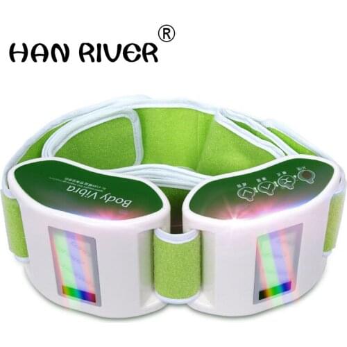 For household electric dawdler fitness vibration massager machine spiral beauty care massage belt