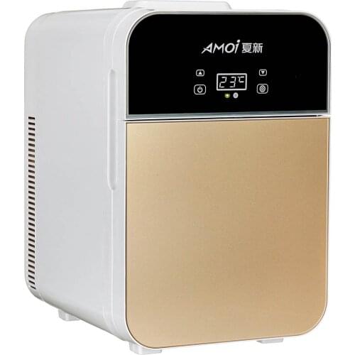 20L Car Home Auto Refrigerator Dual Core Freeze Heating Food Medicine Storage Fridge Cooler for Home Travel Camping DC12V/AC220V