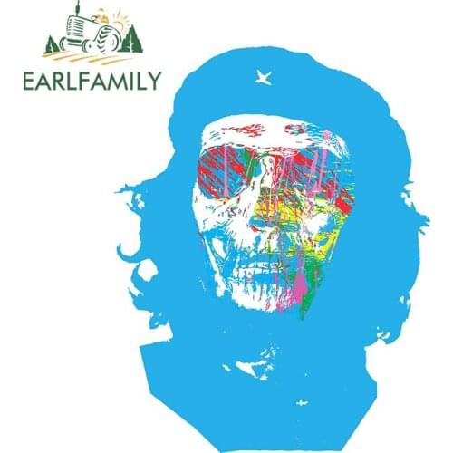 EARLFAMILY 13cm x 9.9cm for CHEPOPSKULL Car Sticker DIY Motorcycle Stickers JDM Accessories Occlusion Scratch Decals Decoration