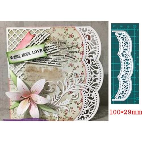 Etched Stripe Frame Metal Cutting Dies Embossing Stencils for DIY Scrapbooking Photo Album Decorative diy Paper Cards Making Die