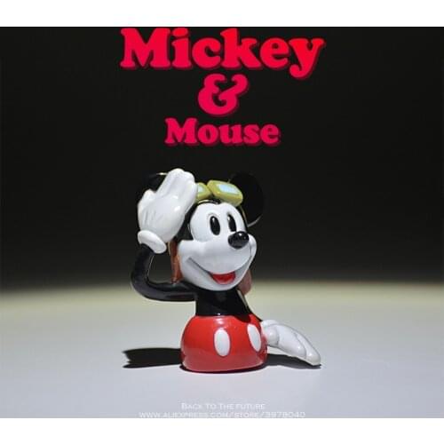 Disney Mickey Mouse 4cm Action Figure Anime doll Decoration Collection Figurine mini Toy model for children gift