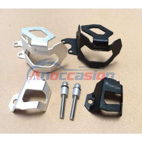 Motorcycle Aluminum Front Brake Fluid Reservoir Guard Protective Cover For BMW F800GS F700GS 2013 up with logo