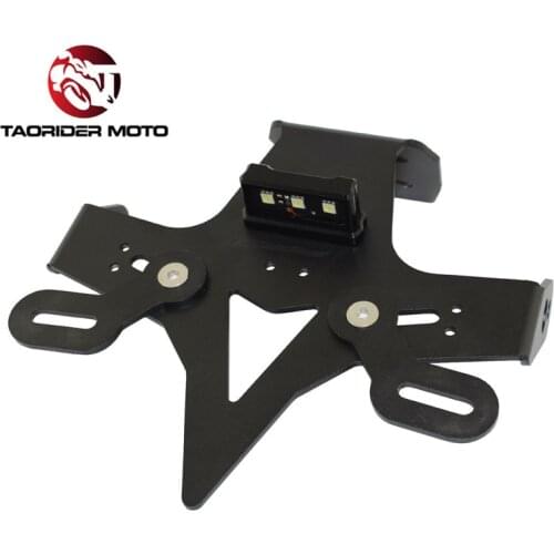 License Plate Holder Bracket Kit For Kawasaki Ninja ZX-25R ZX25R ZX 25R 2020 2021 Tail Tidy Fender Eliminator with LED Light